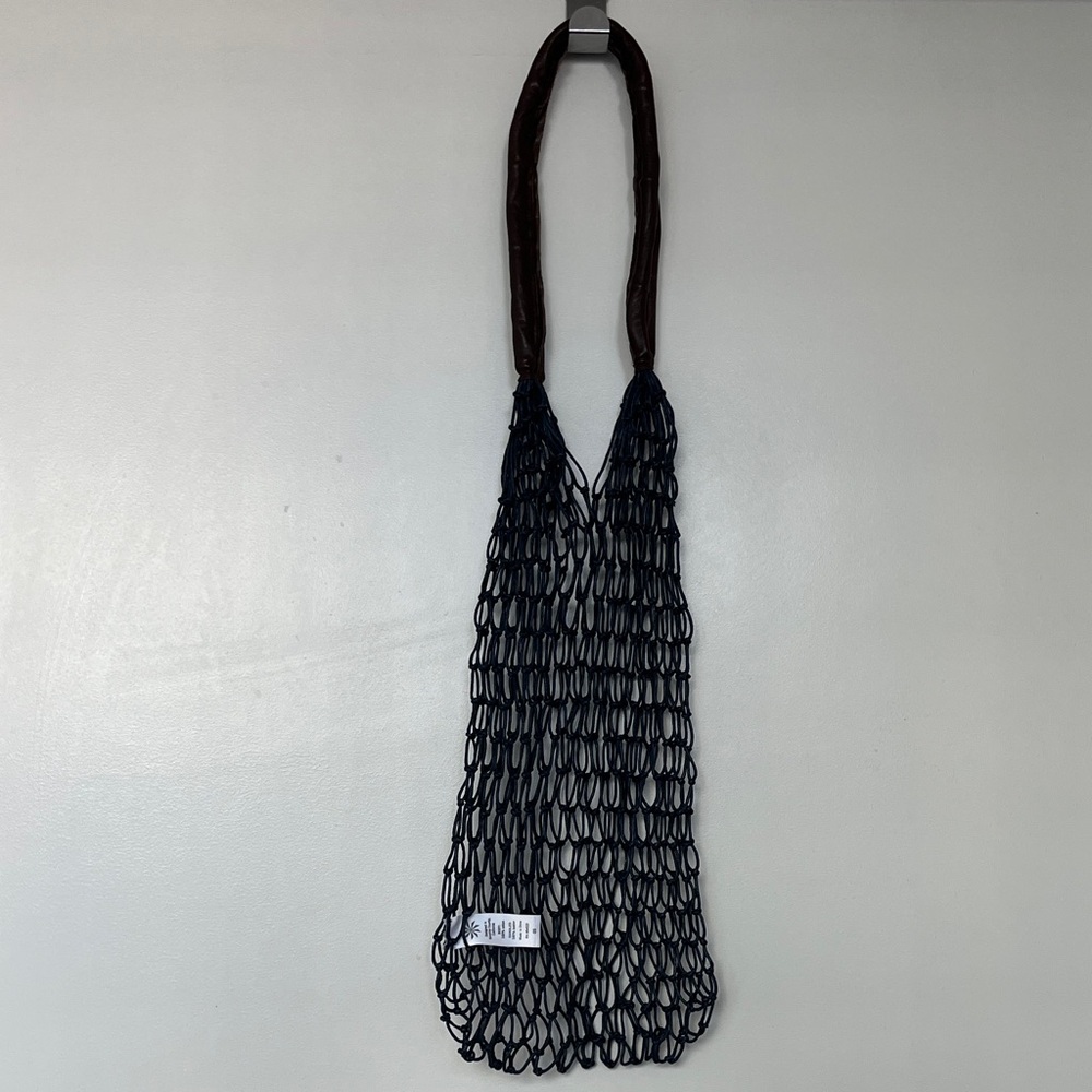 Athleta Cotton Mesh Market Tote Bag